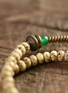 极速复古个性民族风星月菩提文玩佛珠手串男配Q饰 简约文艺手链女