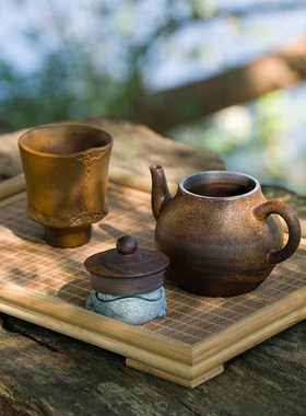 碌心  青砂石迷你小金蟾桌面茶宠摆件 创意家居鱼缸造景园艺装饰