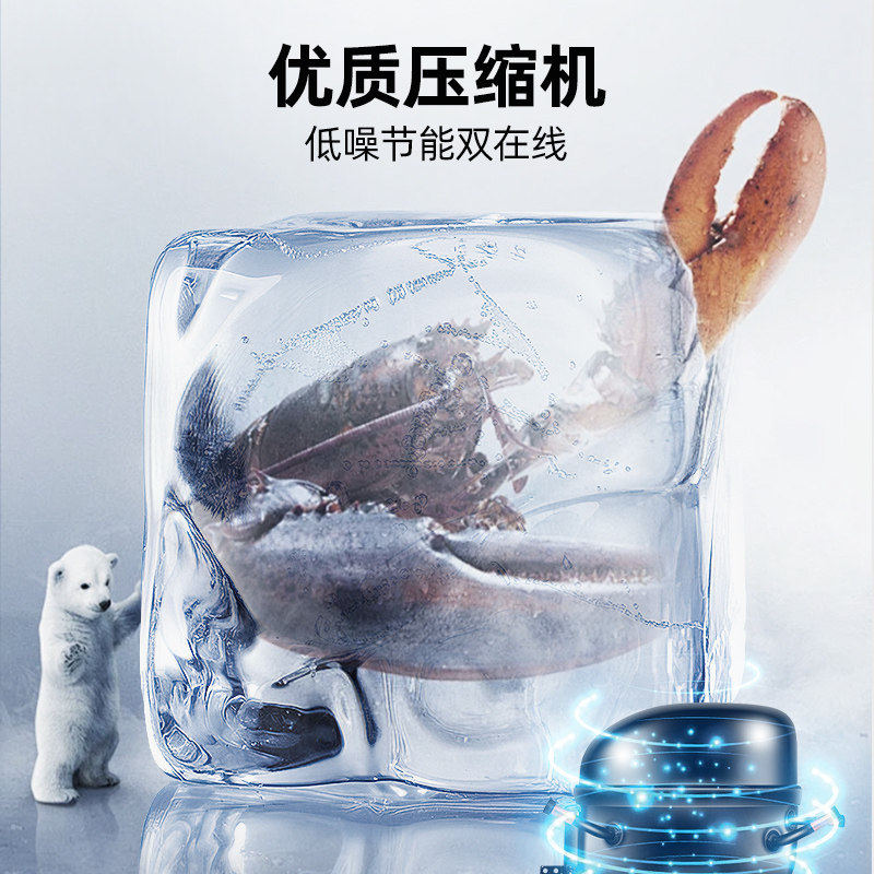 星星冰柜展示柜冷藏冷冻保鲜柜雪糕柜岛柜冰柜冰箱商用小型玻璃柜,淘宝优惠券,粉丝福利购,淘宝优惠卷