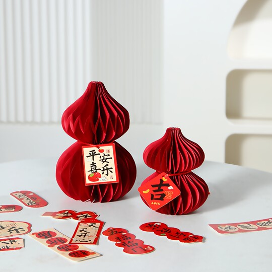 马年新年装饰2026创意葫芦家用玄关客厅场景布置摆件新居仪式用品