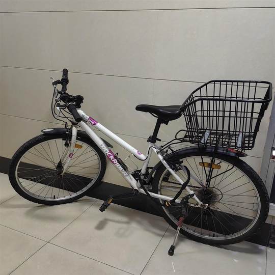 迪卡侬st100st520/540车筐riverside100/500配件自行车货架置物筐