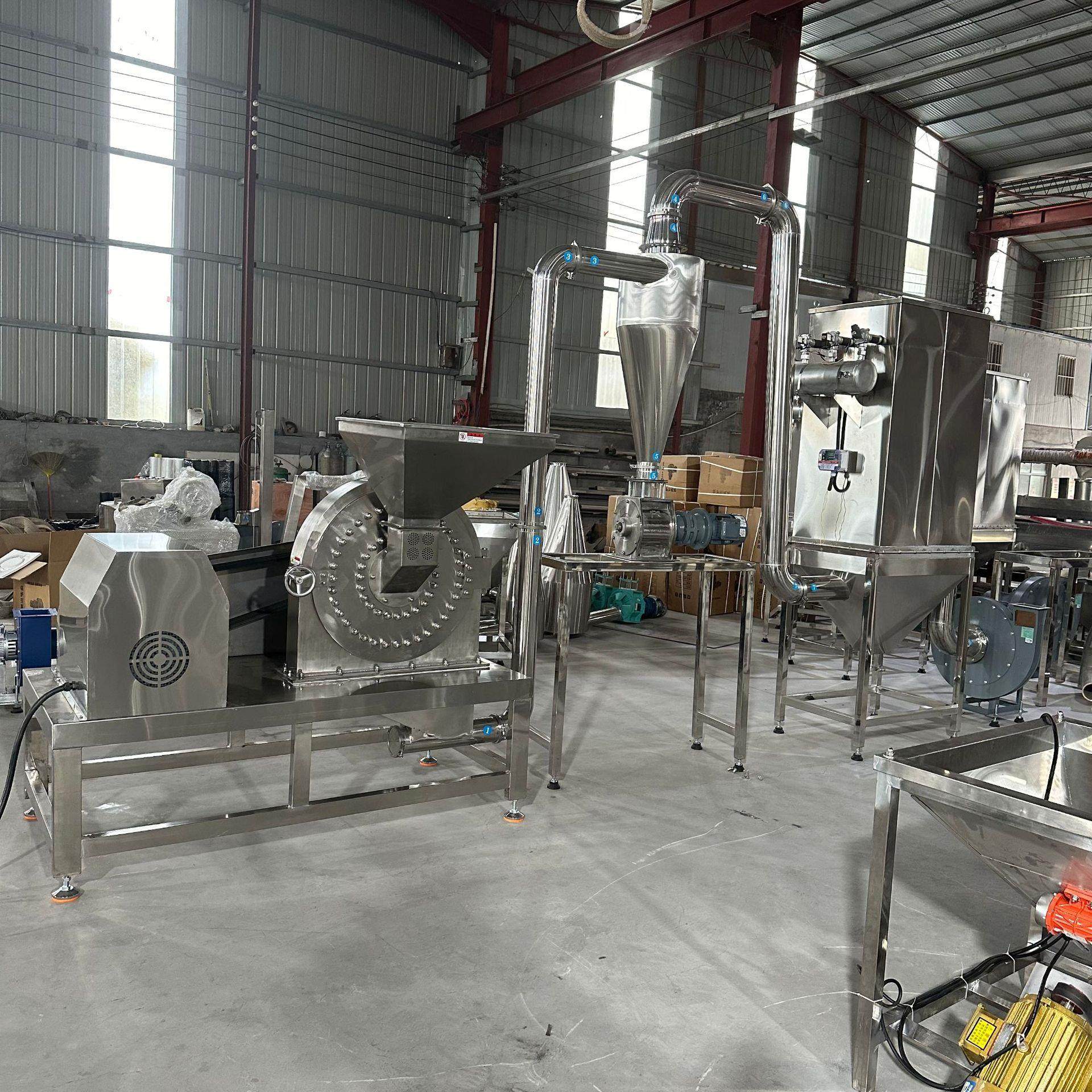 白糖打粉机食品花椒齿爪式磨粉机大米香辛料不锈钢齿盘粉碎机,淘宝优惠券,粉丝福利购,淘宝优惠卷