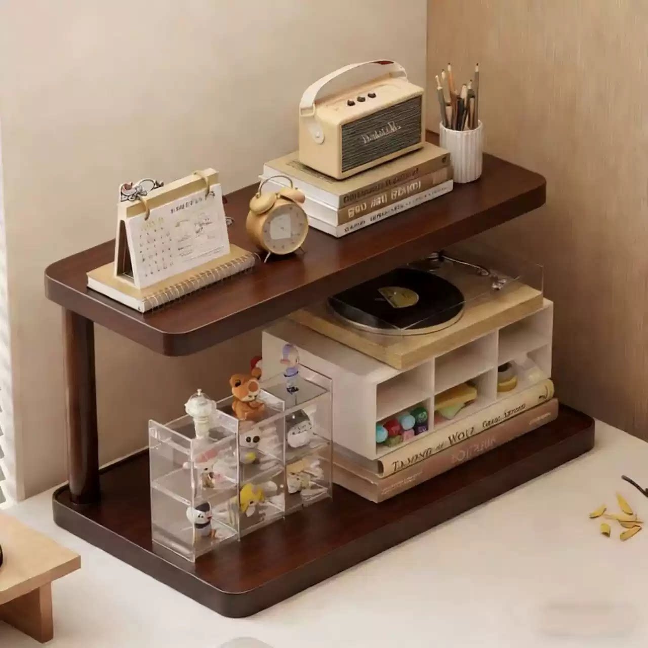Desktop storage rack cup storage rack dining table countertop work station water cup coffee cup tea set small cup stand table