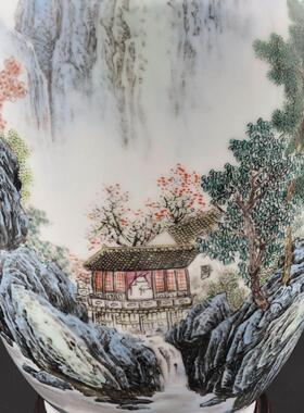 景德镇陶瓷器青花瓶摆件