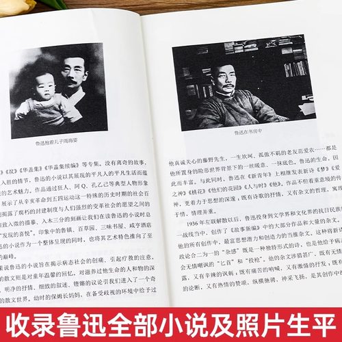 【官方正版】狂人日记鲁迅小说全集原著正版无删减纪念版白话文小说开山之作初中生必读经典仿徨呐喊野草朝花夕拾现当代文学小说书 - 图1