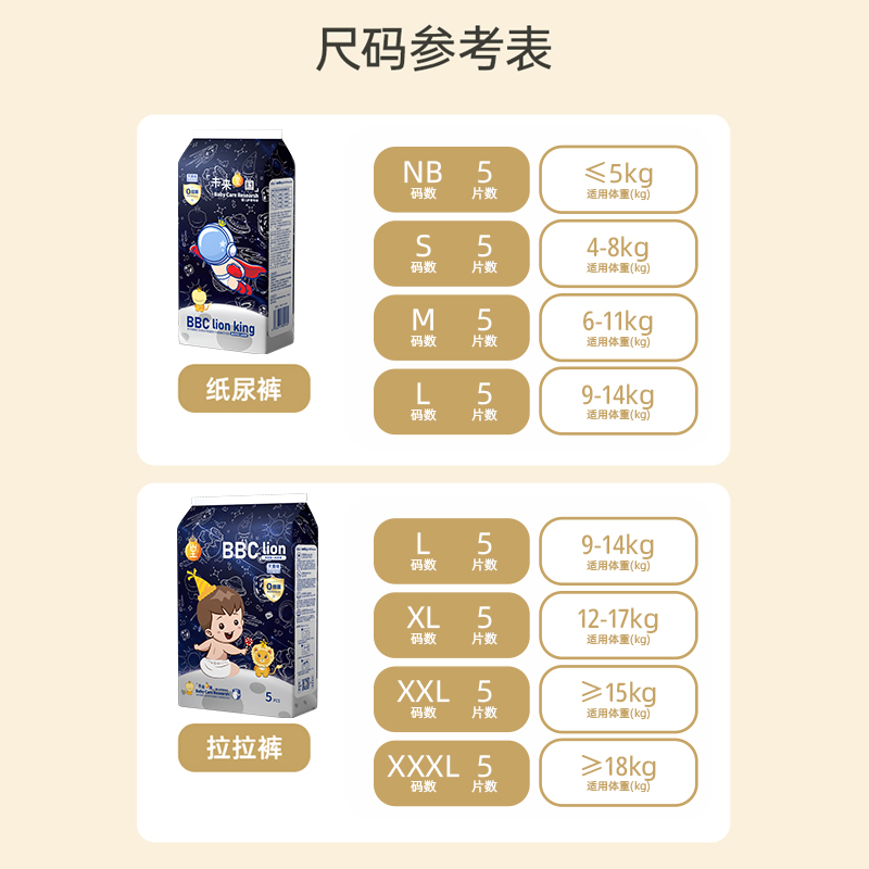 未来皇国拉拉裤婴儿超薄男女宝宝纸尿裤尿不湿干爽亲肤透气尿片