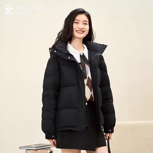 【罗宾汉】经典白鸭绒羽绒服