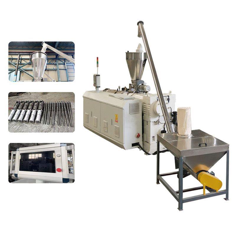 供应PVC16-32mm一出四管材生产线电工管材挤出生产线设备 - 图3