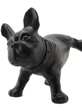 狗摆件斗牛犬北欧家居客厅装饰品样板间橱窗创意法斗狗模服装道具