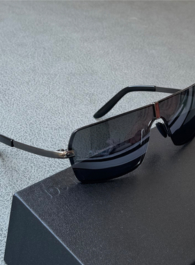 内镀膜大框偏光太阳镜男骑行驾驶