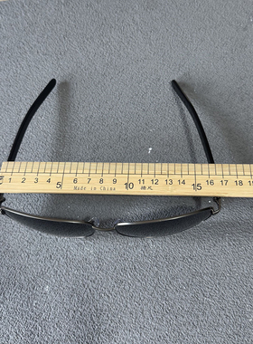 165mm超大框长方形男士偏光墨镜