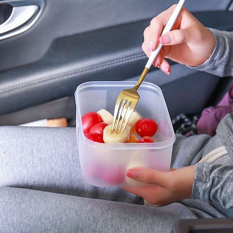 冰箱保鲜盒微波炉可加热可加热饭盒微波炉专用盒冷冻食物分装盒子 - 图0