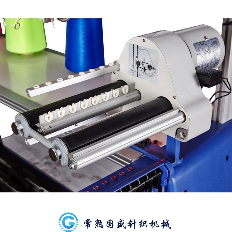 提花织领电脑横机罗纹编织机衣领机单系统全自动针织机毛衣机 - 图2