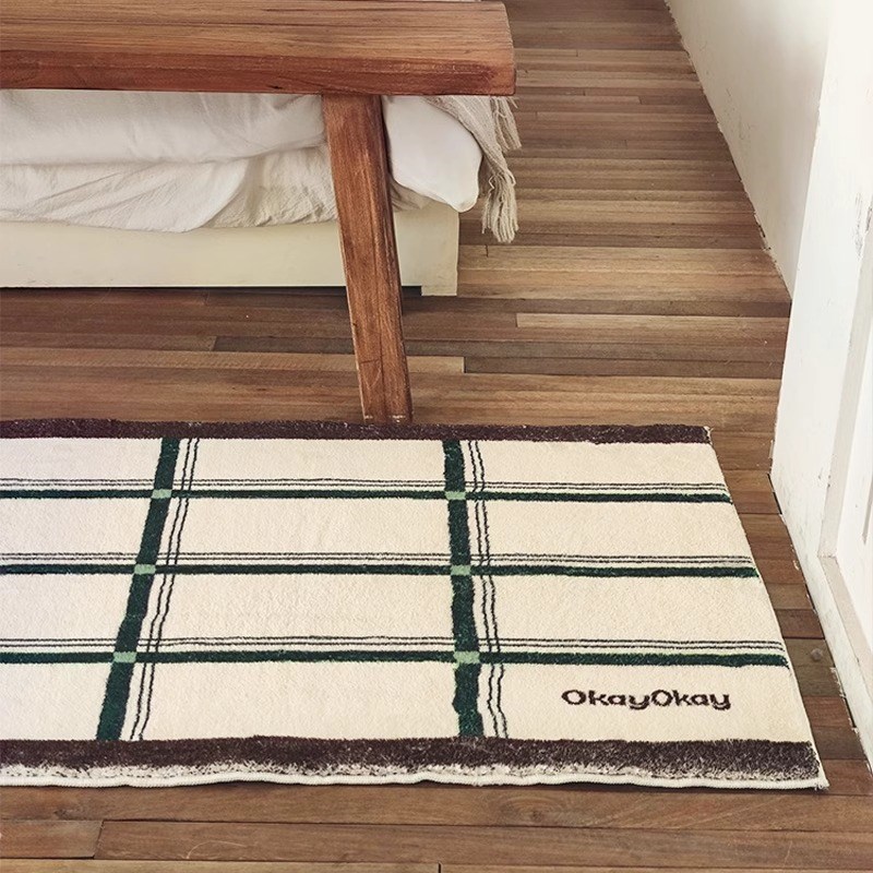 地毯卧室床边毯复古客厅沙发茶几毯阳台坐垫飘窗垫家用防滑脚垫子 - 图2