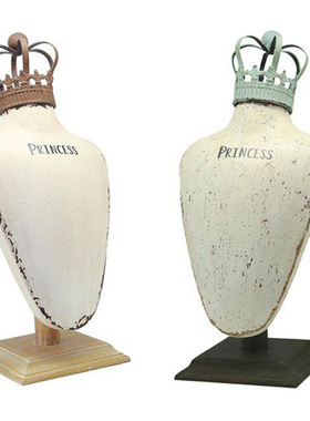 欧式木质复古做旧模特架家居首饰架饰品展示架陈列架橱窗装饰摆