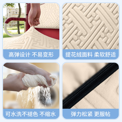 适用宗申极客潮πS1电动三轮车派s1配件专用座套坐垫套罩四季通用 - 图2