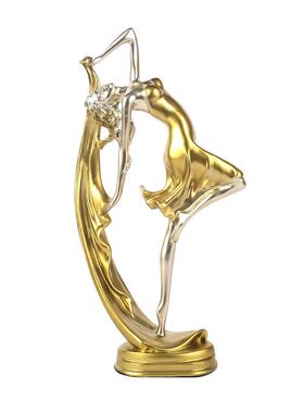 树脂工艺品跳舞女郎创意家居装饰客厅卧室摆件酒柜玄关摆设摆饰