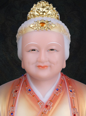 合成玉石中式佛堂装饰摆件