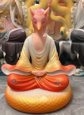 合成石粉中式佛堂装饰摆件