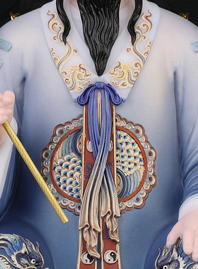 合成玉石粉中式佛堂装饰摆件