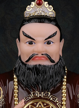 合成玉石粉中式佛堂装饰摆件