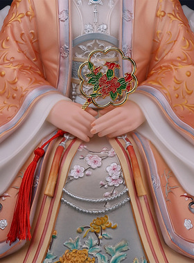 合成玉石中式佛堂装饰摆件