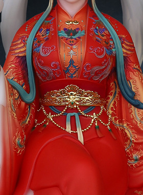 石材中式佛堂仿汉白玉九装饰摆件