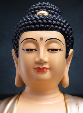 铜中式佛堂观音佛象铜家装饰摆件