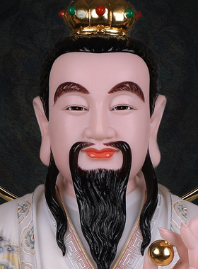 合成玉石粉中式佛堂装饰摆件