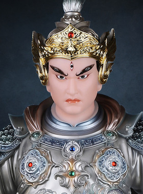 合成玉石中式佛堂装饰摆件