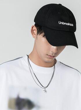 DH7双星芒吊坠钛钢项链男