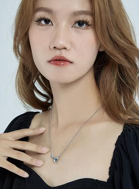 DH7丘比特之箭爱心吊坠项链