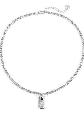 DH7可乐瓶项链男/女钛钢