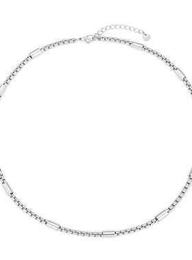 DH7龙骨拼接项链男女通用钛钢