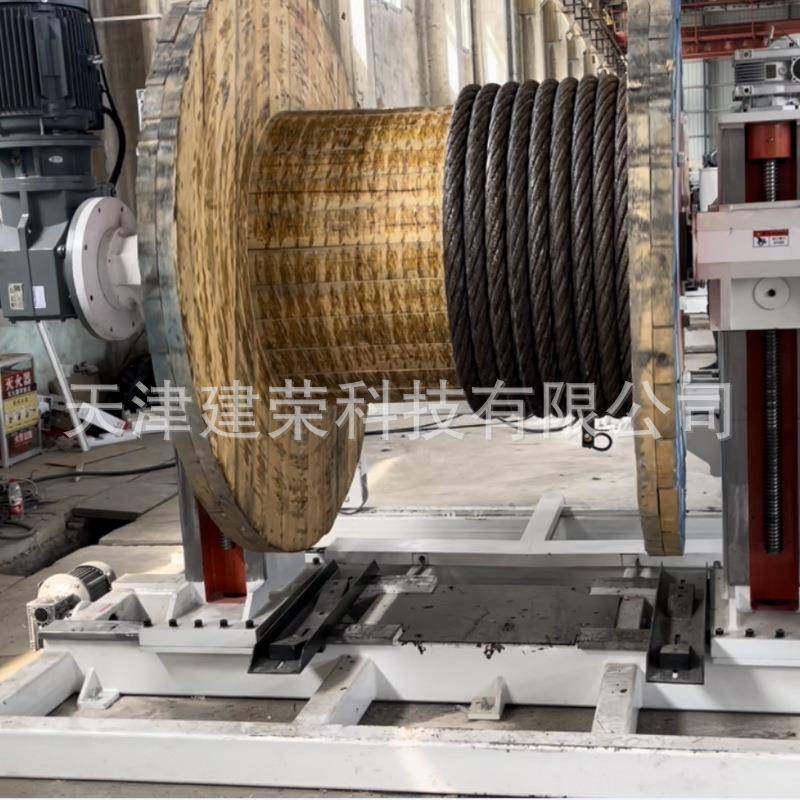 重型钢丝绳倒盘机自动倒盘排线收放线自动排线绕丝智能,淘宝优惠券,粉丝福利购,淘宝优惠卷