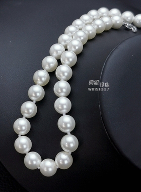 珍珠项链轻奢锁骨链高级感小众设计法式简约气质时尚短款项圈颈链