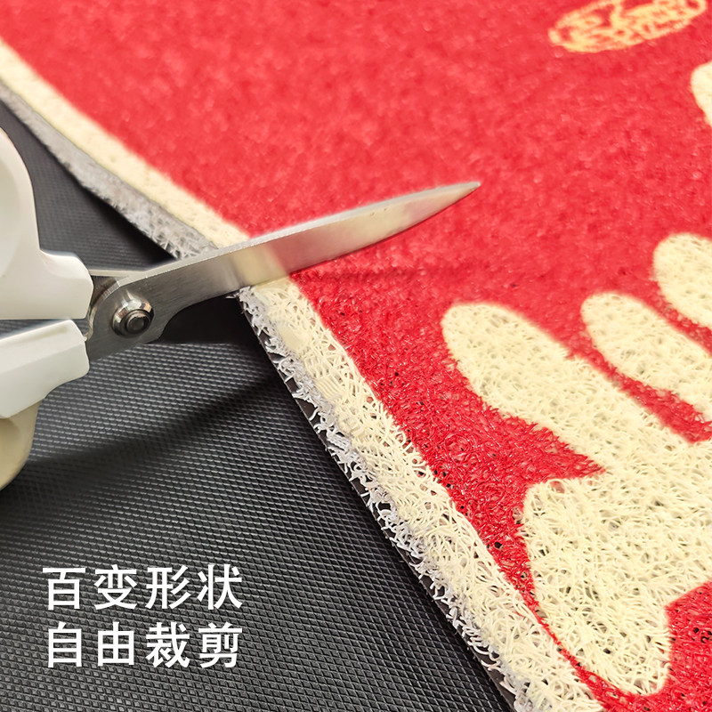 新年小马红色地垫入户门垫丝圈门口进门脚垫家用玄关入门防滑地毯,淘宝优惠券,粉丝福利购,淘宝优惠卷