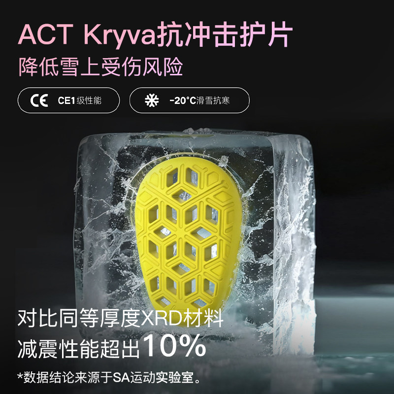 【省队推荐】SnojoArmor新品神龟PRO男女滑雪护具加厚护臀护膝