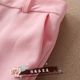 Spring and summer new women's trousers, professional suit trousers, light pink nine-point trousers, slim-fitting hip-hugging women's suit trousers, small-legged trousers