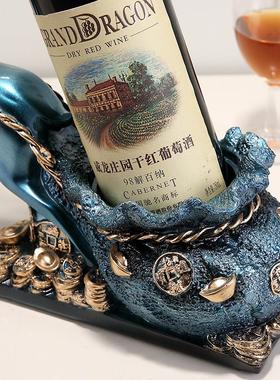 创意树脂工艺品鹿酒架现代北欧电视柜酒柜玄关家居装饰品摆件礼品