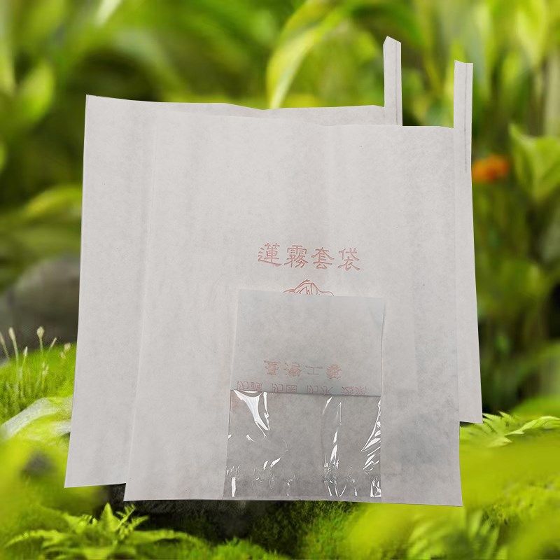 莲雾套袋专用袋下开窗可视洋蒲西红柿番茄防水防虫侧开窗半透明袋,淘宝优惠券,粉丝福利购,淘宝优惠卷