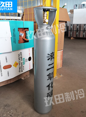 扎啤机用二氧化碳钢瓶气罐气x瓶啤酒机打酒精酿用充气10升15升