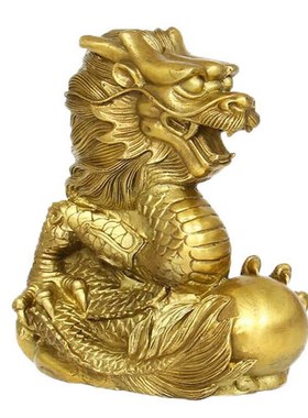 黄铜十二生肖摆件 铜制家居办公装饰工艺品礼品铜本命年生肖摆件
