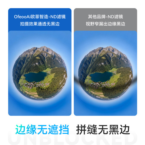 OfeooAi适配影石Insta360X5全景相机ND滤镜16/32/64减光摄影配件 - 图2