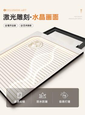电表箱装饰画奶油风水培绿植免打孔电闸箱电盒子电源总闸开关遮挡