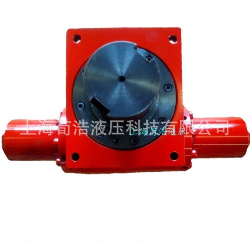 源头厂家销售法兰式单齿条旋转液压缸大L扭矩力齿轮齿条摆动油缸 - 图1