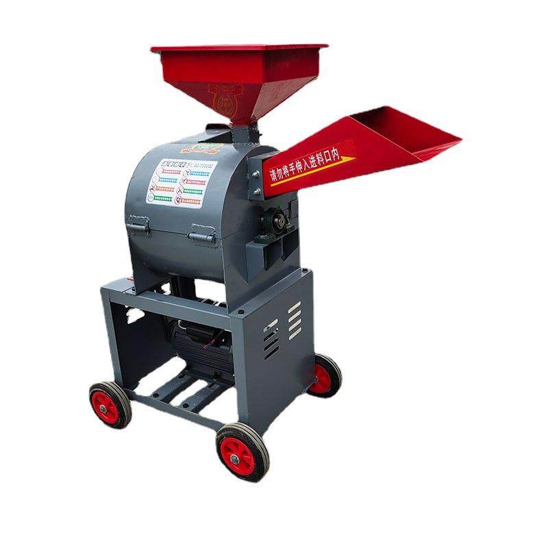 农场养殖铡草粉碎机 超细青草粉碎打浆机 皇竹草甜象草揉丝机