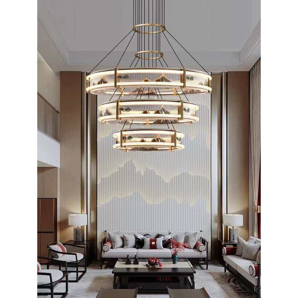 城逸新中灯客厅灯吊灯复古中国式风全铜迎客松餐厅主728卧室书房,淘宝优惠券,粉丝福利购,淘宝优惠卷