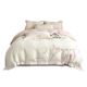 Light luxury cotton 120-pc cotton four-piece s-set pure cotton quilt cover embroidered bed sheets skin-friendly soft bed sheets bedding