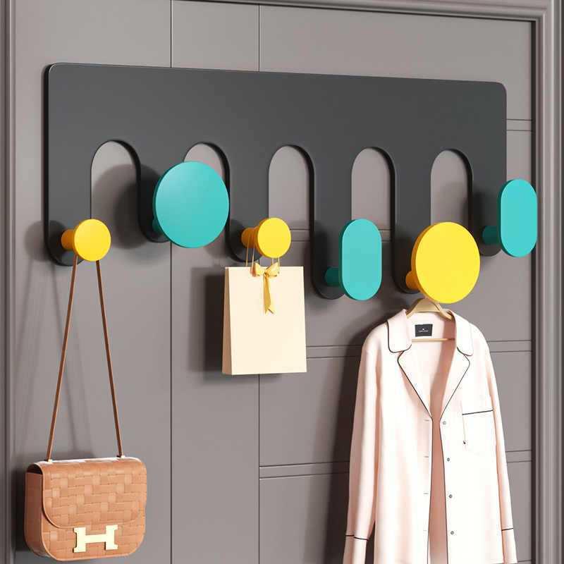 门后磁吸挂钩防盗门入户门挂衣钩冰箱强磁磁吸式大门磁吸收纳 - 图1